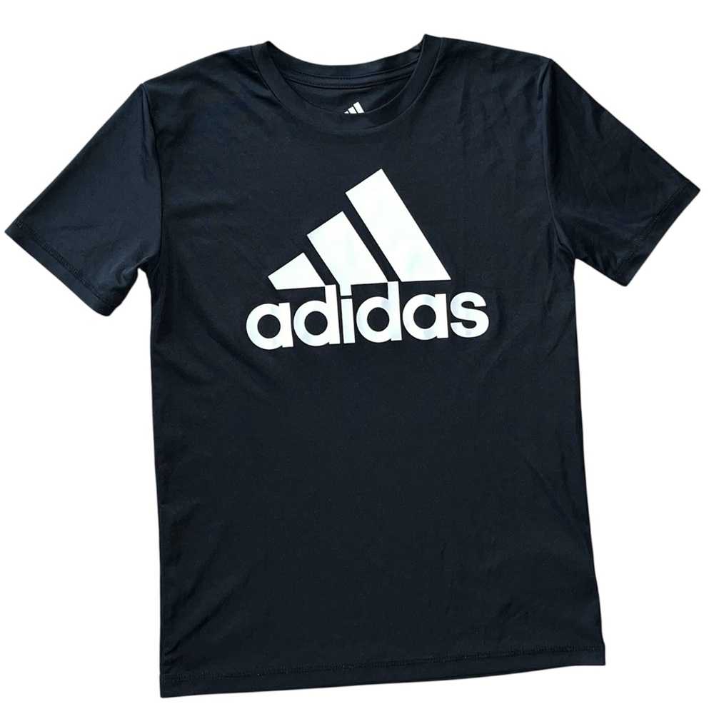 Adidas Aeroready Performance Short Sleeve Athletic Tee Boys Size Small (8)